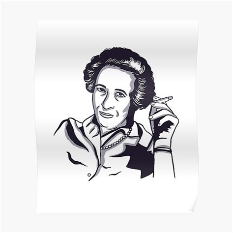 Hannah Arendt Posters | Redbubble