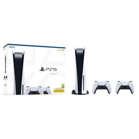 Sony Playstation 5 825gb Fehér 2db Dualsense Kontroller Pepitahu