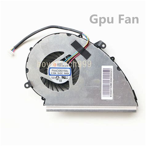 Fans Cpu Fan Gpu Fan For Msi Ge Vr Gp Vr Gl Vr Ms B Pin