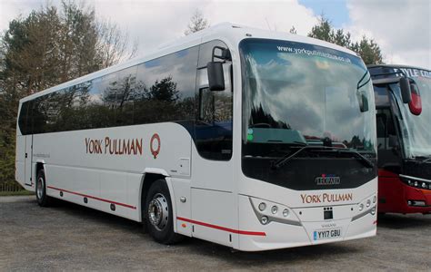 York Pullman YY17GBU Volvo B8R Plaxton Leopard Beamish Open Air Museum