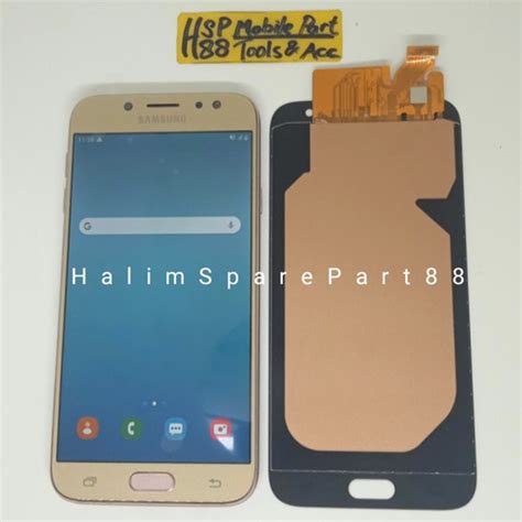 Jual LCD TOUCHSCREEN SAMSUNG J7 PRO J730 INCELL ORIGINAL Hitam Biru