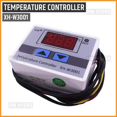 Jual Digital Thermostat Temperature Controller XH W3001 220V AC Di