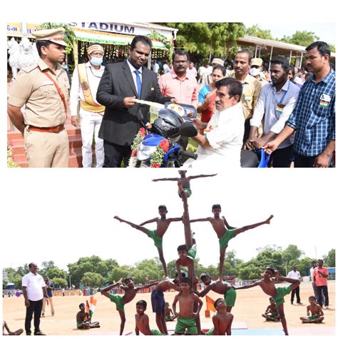 Madurai District Collector leads colourful I-Day celebrations ...