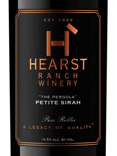 Hearst Ranch The Pergola Petite Sirah Vivino Us