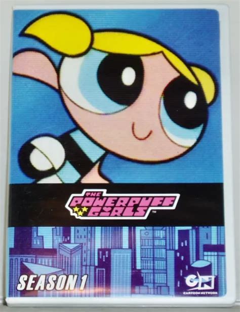 THE POWERPUFF GIRLS Season 1 DVD 10th Anniversary Edition Near Mint