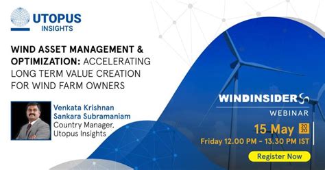 Webinar Wind Asset Management And Optimization Accelerating Long Term