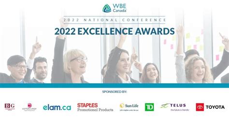 2022 Excellence Awards Finalists Revealed Wbe Canada