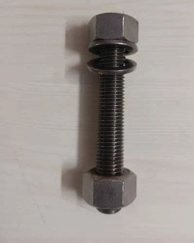 mild steel stud bolt nut washer set  hardware fitting diameter