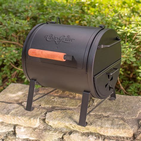 Char Griller 2 2424 Table Top Charcoal Grill And Side Fire