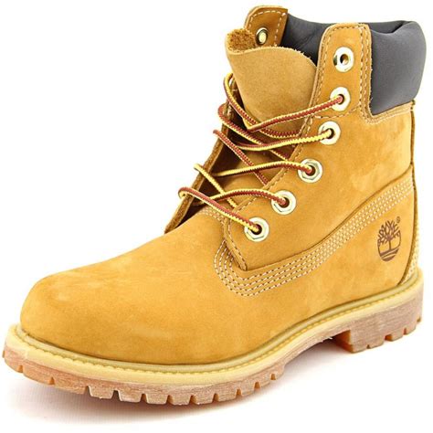 Timberland Timberland 6in Premium Women Nubuck Leather Tan Work Boot Boots