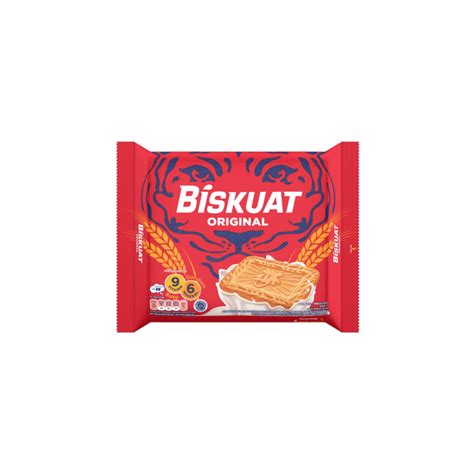 biskuat biscuit energi original pck gr box tasty snack