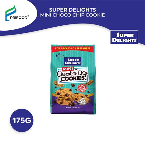 Super Delights Mini Choco Chip Cookie G Shopee Philippines