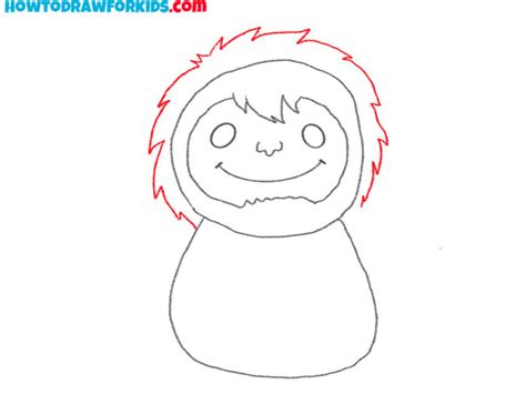 How to Draw a Bigfoot Step by Step - Easy Drawing Tutorial For Kids