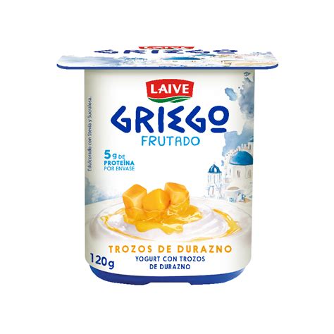 Yogurt Griego Laive Durazno Vaso 120g ICO Food Service