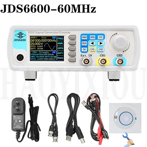 Function Signal Generator Digital Dual Channel Dds Arbitrary Waveform