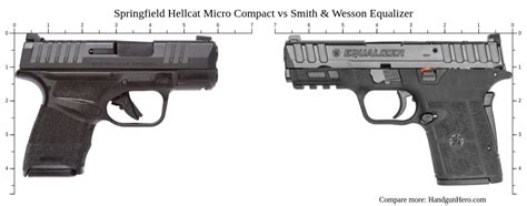 Springfield Hellcat Micro Compact Vs Smith Wesson Equalizer Size