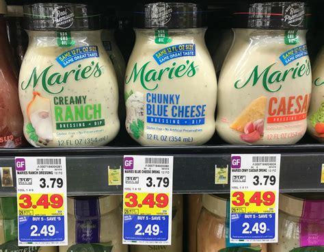 Grab Marie's Salad Dressing For ONLY $0.49 at Kroger During Mega Event ...