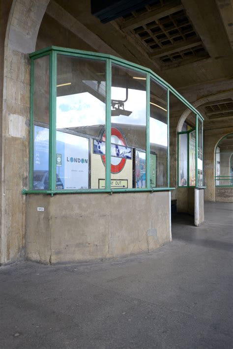 Chiswick Park Underground Station Ealing London A Waiting Room