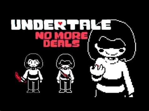 Undertale No More Deals Chara Fight Undertale Fan Game Youtube