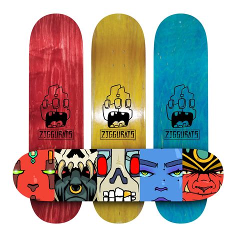 Ziggurats Skate Deck – Mike Shinoda