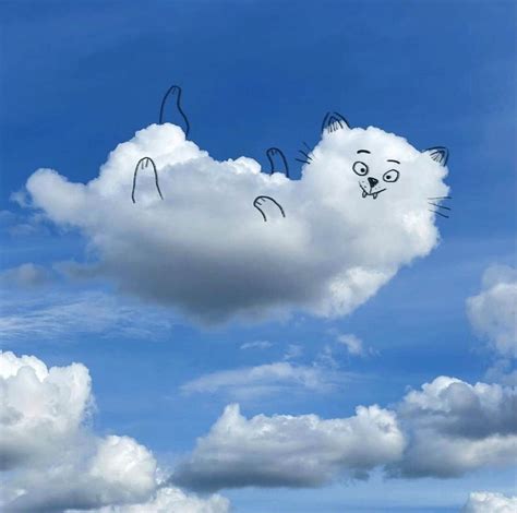 Very Uplifting And Fun Creative Cloud Art Drawing - Uniliroc