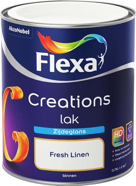 Flexa Creations Lak Zijdeglans Fresh Linen Ml Bol