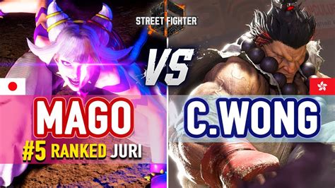 Sf Mago Ranked Juri Vs Chris Wong Akuma Sf High Level