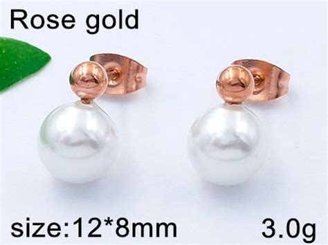 Aretes tono rosa bolita y perla majórica 1 2cm AzulTurquesa Joyería