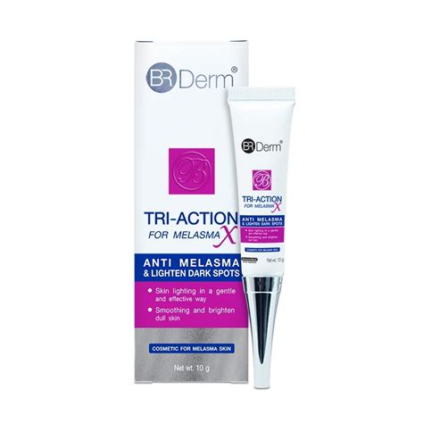 BeRich Thailand Co Ltd BR DERM TRI ACTION FOR MELASMA X 10 G