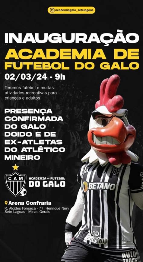 Atl Tico Inaugura Academia De Futebol Em Sete Lagoas Neste S Bado