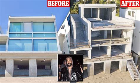 Daily Mail Online On Twitter Kanye West S Malibu 57m Mansion Remains Stripped Back Concrete