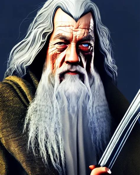 Gandalf From Lord Of The Rings In GTA V Cover Art By Stable