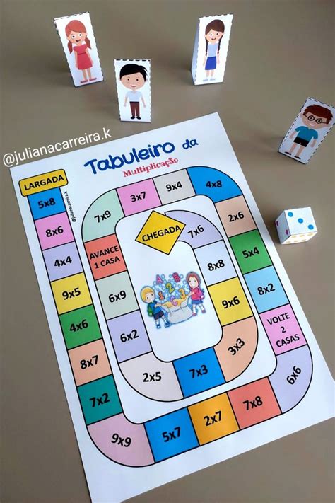 Tabuleiro De Matematica - Tabuleiro da multiplicação in 2024 | Math lessons, Math games ...