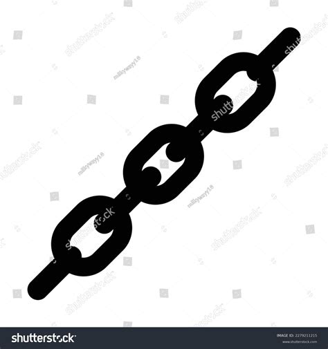 Chain Icon Link Vector Hyperlink Illustration Stock Vector (Royalty ...