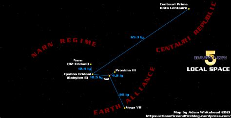 Map of babylon 5 - littlekum