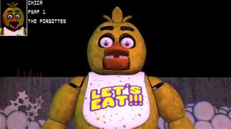 [sfm Fnaf] Every Chica In A Nutshell Español Youtube