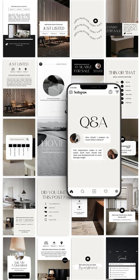 Real Estate Instagram Template Real Estate Story Template Real Estate