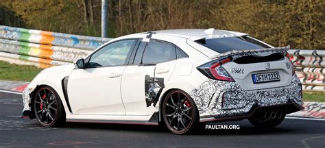 Spyshots Fk Honda Civic Type R Facelift On Test Honda Civic Type R