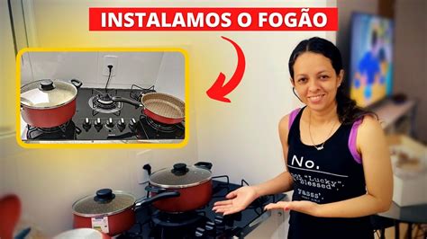 Instalamos o fogão cooktop Família Machado YouTube