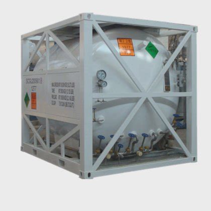 T75 ISO Offshore Tank Container N2 Liquid Nitrogen 10FT UN Portable