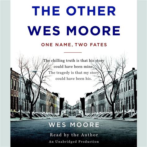 The Other Wes Moore - Audiobook | Listen Instantly!