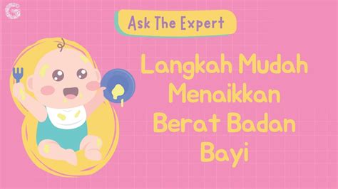 Cara Menaikan Berat Badan Bayi