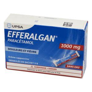 EFFERALGAN 1000 mg 8 comprimés effervescents 3400935291783