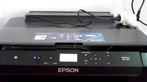 Comment Faire Votre Imprimante Epson WF 7210 Imprime Avec Cartouches