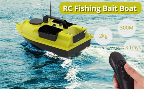 Amazon Yunseity RC Fishing Bait Boat 300M Remote Control RC Bait