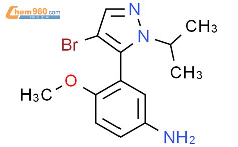 Benzenamine Bromo Methylethyl H Pyrazol Yl