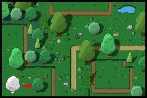 2D Top Down Forest World Tileset 2D 주변환경 Unity Asset Store