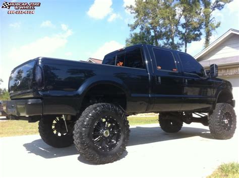 Ford F 250 Super Duty Xd Series Xd795 Hoss Wheels Gloss Black