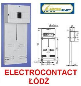 Tablica Licznikowa TLR 3F Elektro Plast 5673239589 Oficjalne