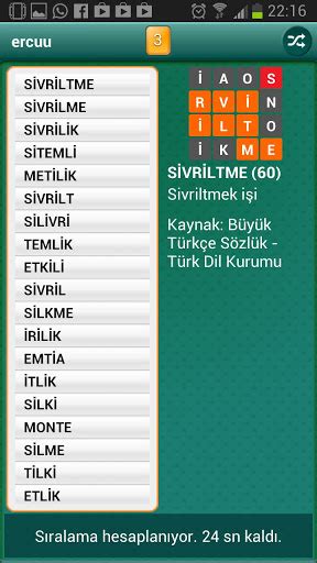 Kelime Bul Android Kelime Bulmaca Oyunu Andropedi